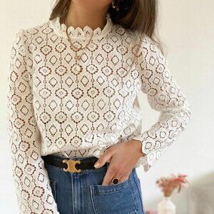 Celine Black Leather Belt with Gold Buckle